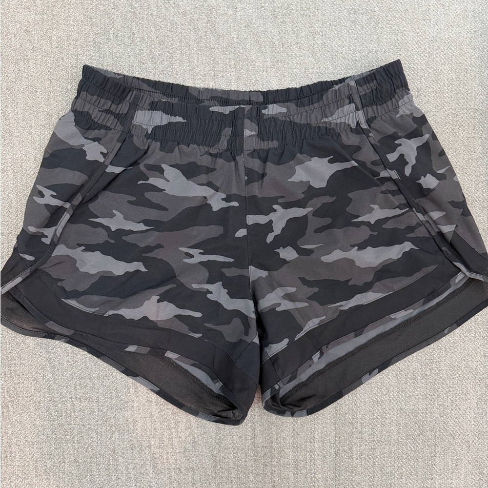 Athleta Camo Athletic Shorts
